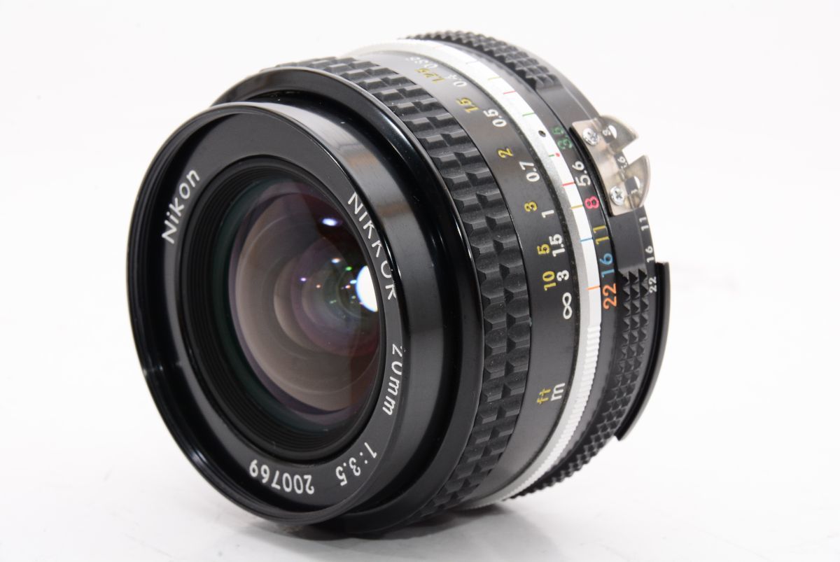 【外観特上級】レンズフィルター付　ニコン Nikon AI NIKKOR 20mm F3.5　#e3468_画像2