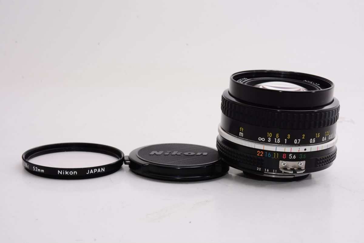 【外観特上級】レンズフィルター付　ニコン Nikon AI NIKKOR 20mm F3.5　#e3468_画像1