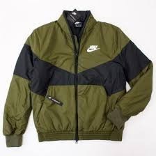 NIKE ナイキ シンセティックフィル ボンバージャケット モスグリーン黒 M CD9235-395 21-0116-5-2_画像4