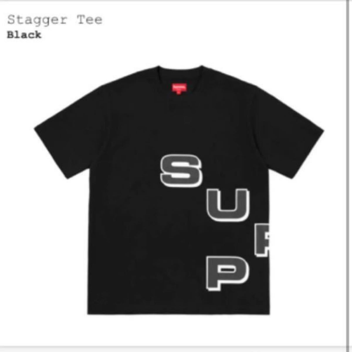 新品 supreme Stagger Tee 1 Tシャツ　シュプリーム Yahoo!フリマ（旧）