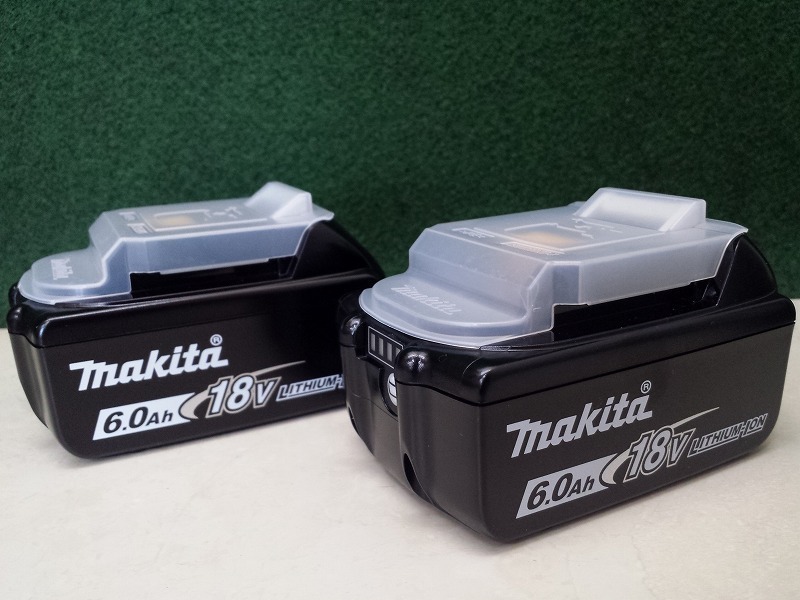 日本代理店正規品 新品 Makita マキタ 純正18v6ahバッテリー 2個セット