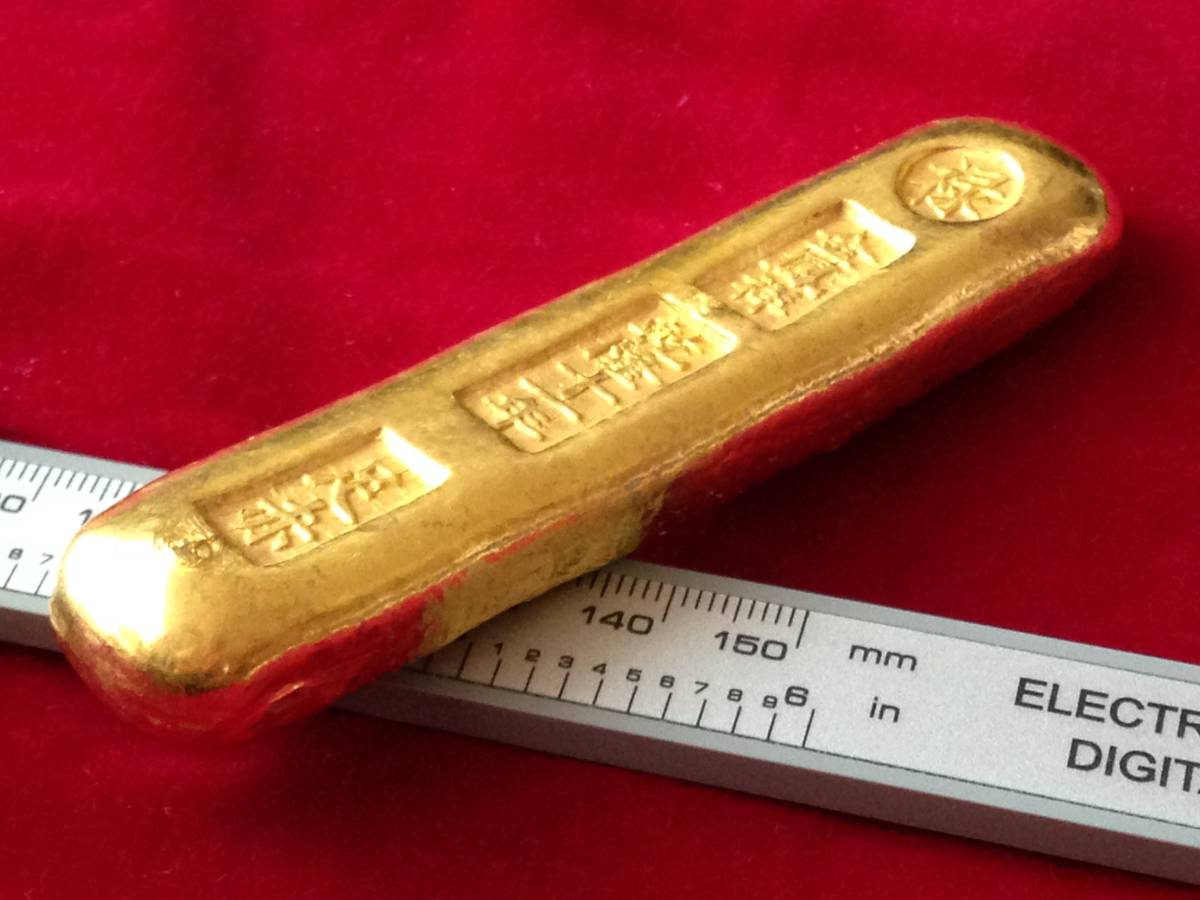 88%OFF!】 中国 古銭 金元宝 禄 金鳳祥 乾隆十一年 足赤 詳細不明