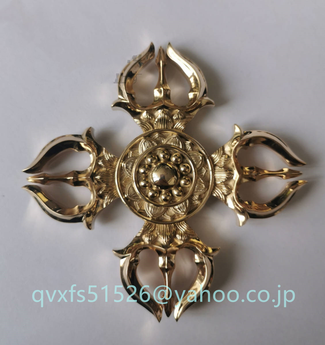 有名人芸能人 新入荷仏具 銅製 密教法具 寺院仏具羯魔杵