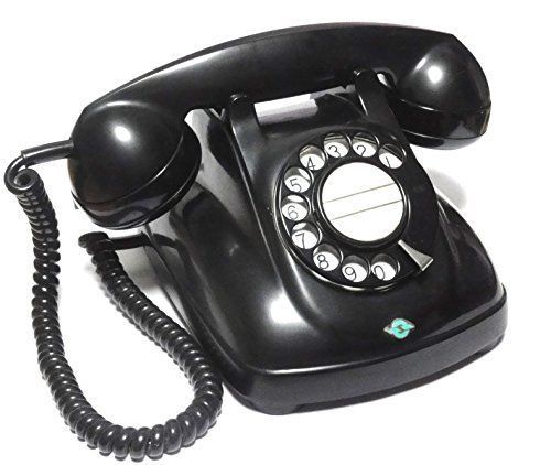  electro- electro- . company 4 number A automatic type desk telephone machine ( black telephone )