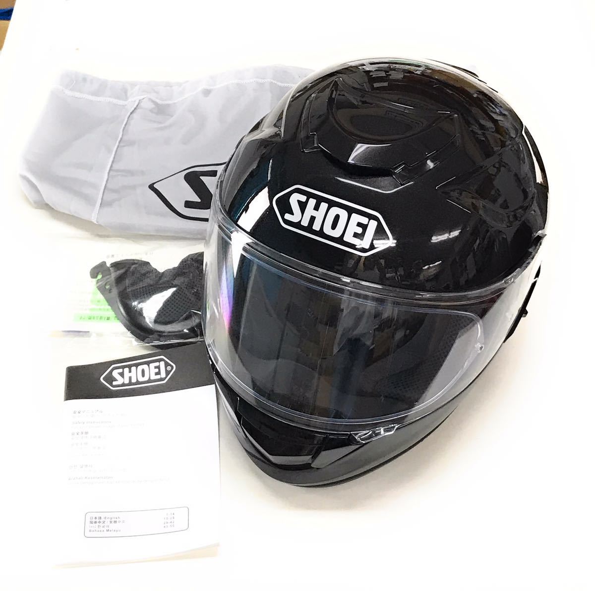 SHOEI GT-Air フルフェイスヘルメット ブラック Lサイズ 59cm 【69%OFF!】