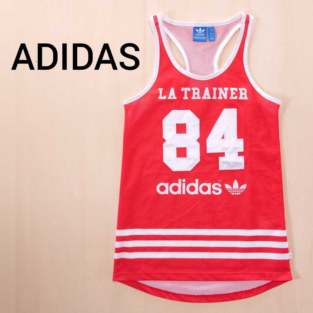 ADIDAS originals タンクトップ メッシュ アディダス サイズS 84 ADIDAS originals タンクトップ メッシュ アディダス サイズS 84
