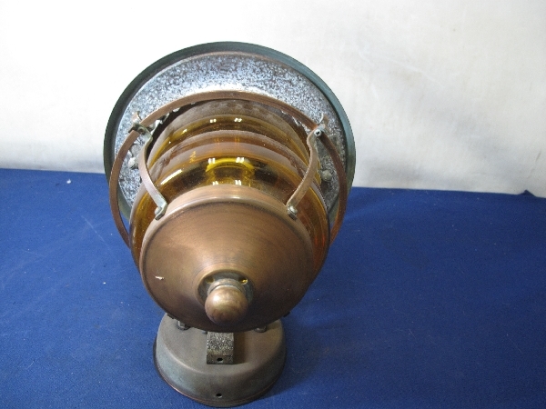 真鍮製　アンティークランプ （729）高さ３０ｃｍ　重量２．５ｋｇ　レトロ　街灯　ライト　壁　玄関_画像7