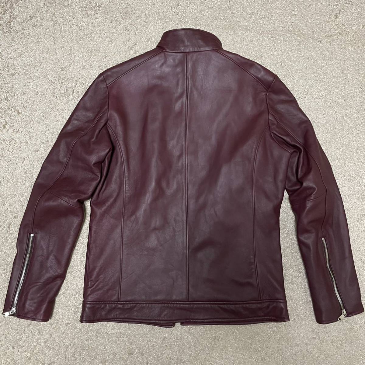 テットオム【希少カラー】TETE HOMME 本革 ラムレザー 羊革 レザー