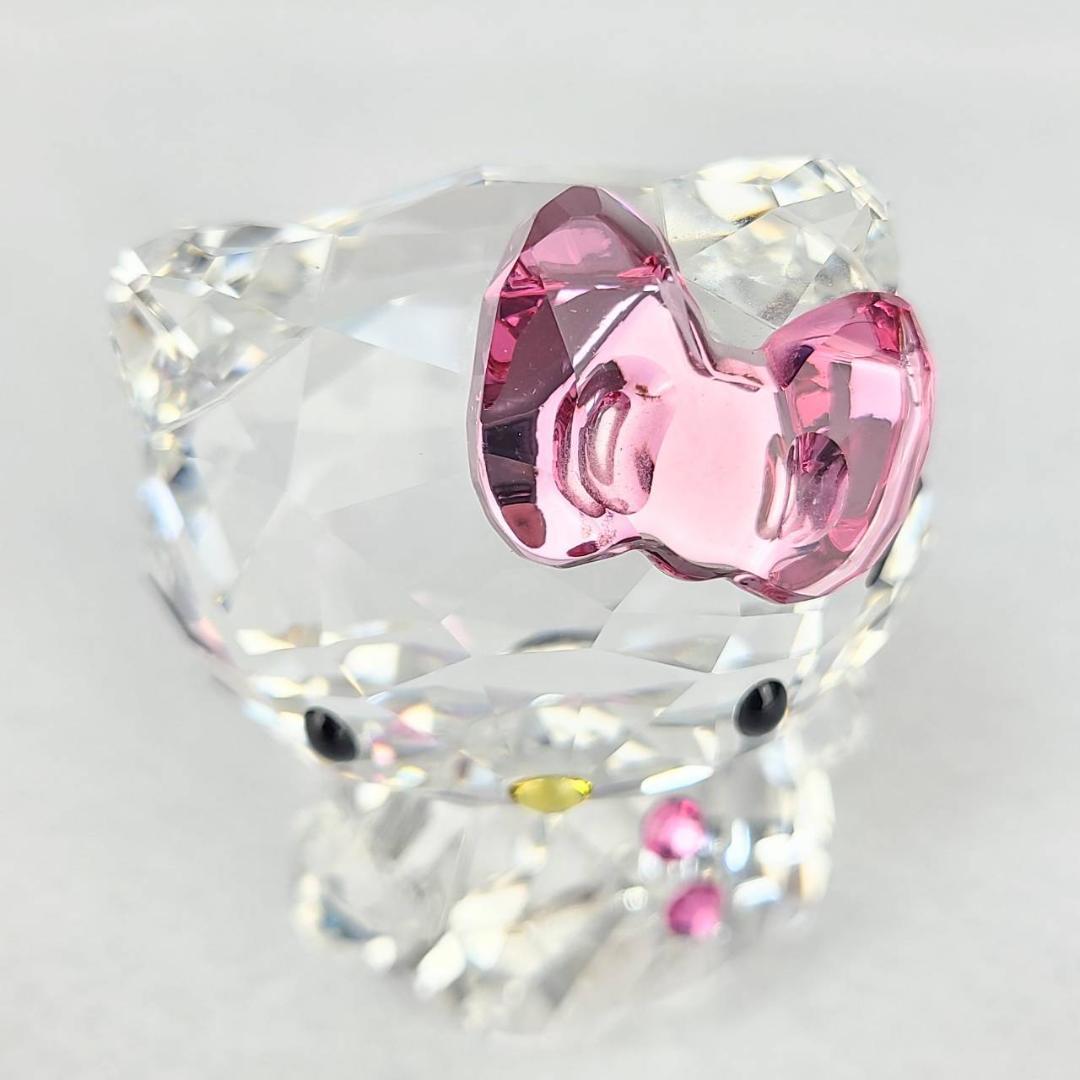 希少 ◇ スワロフスキー SWAROVSKI ハローキティ HelloKitty ピンク