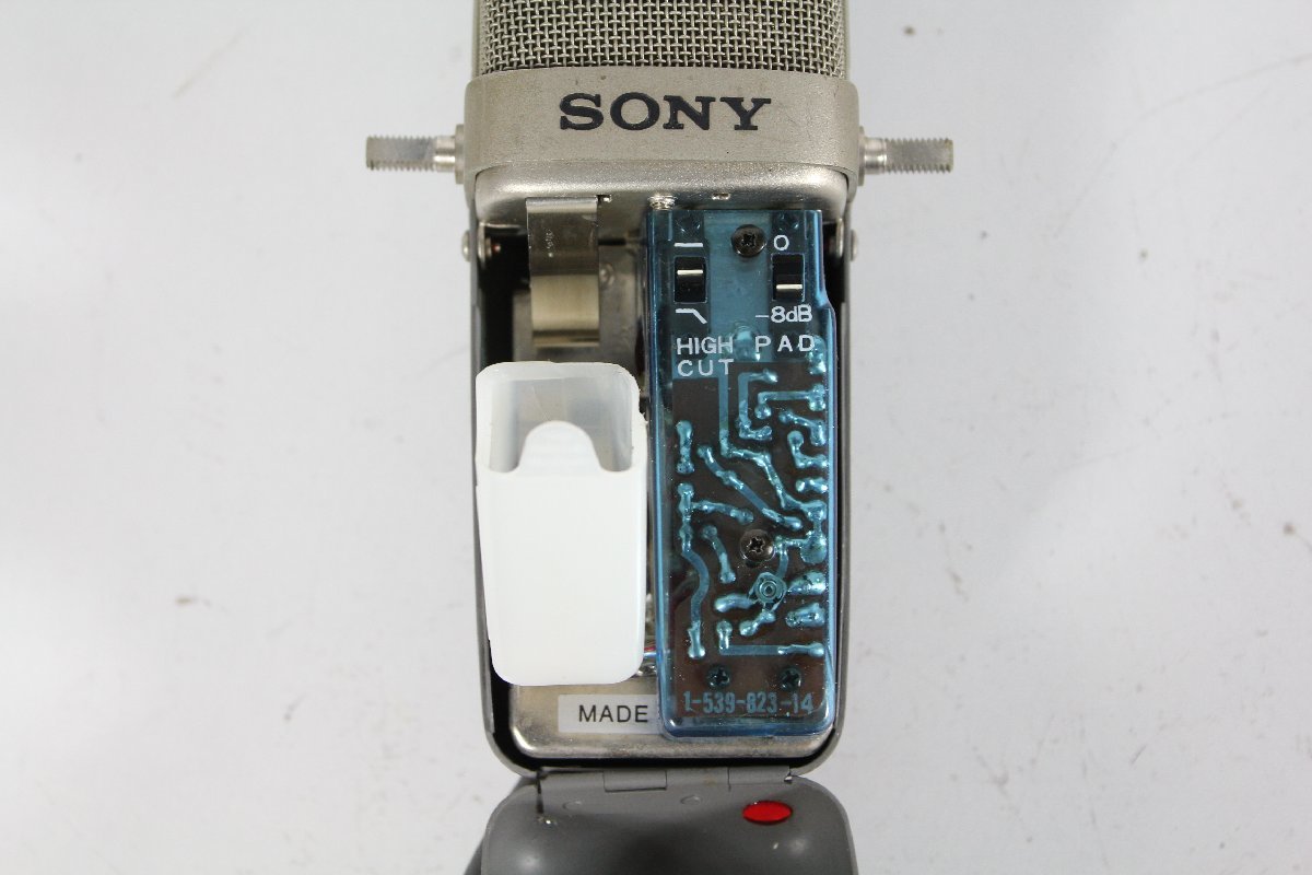 ○SONY C-38B コンデンサー マイク 昭和レトロ ソニー 【ジャンク品