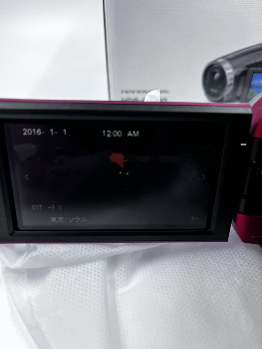★SONY ビデオカメラ　HDR-CX680 レッド★_画像5