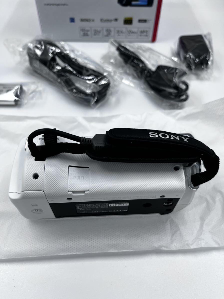 ★SONY ビデオカメラ　HDR-CX470 ホワイト★_画像4