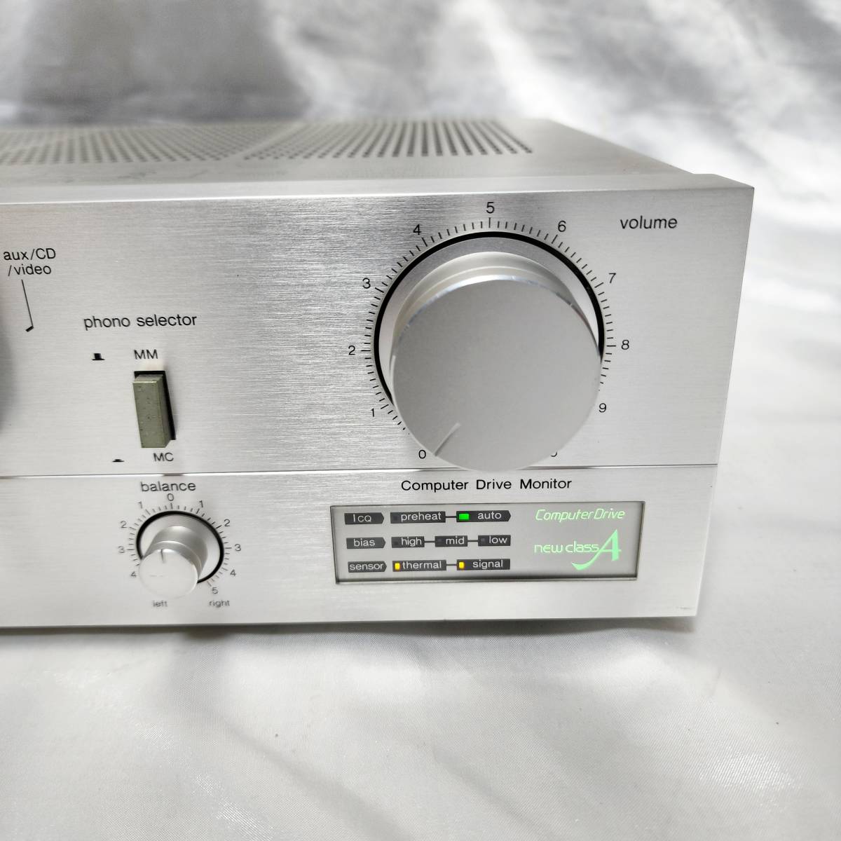 Technics テクニクス アンプ Stereo Inntegrated Amplifer SU-V5A 昭和レトロ 通電OK 動作未確認_画像4