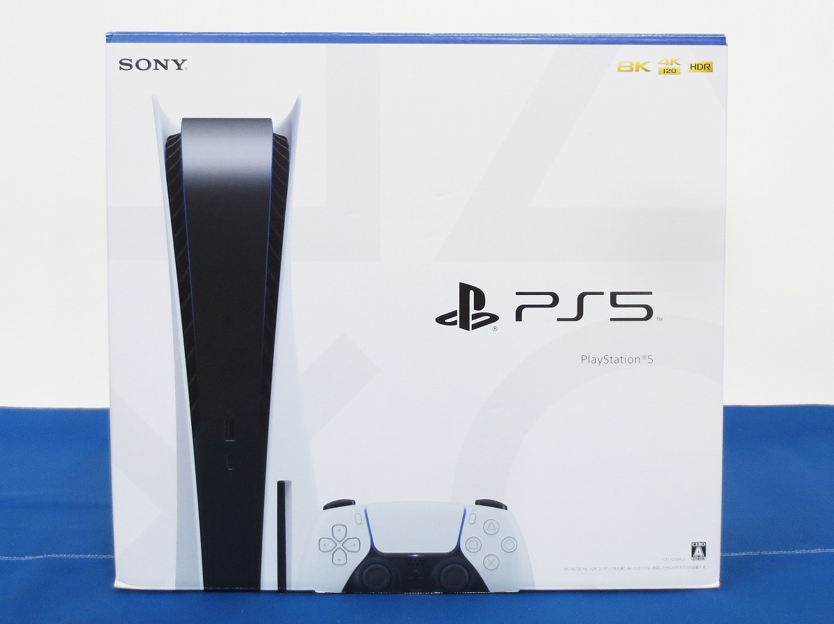 1円～★SONY PS5本体 ディスクドライブ搭載モデル SSD825GB CFI-1000A01 ※動作確認済・付属品完備※ (9203)