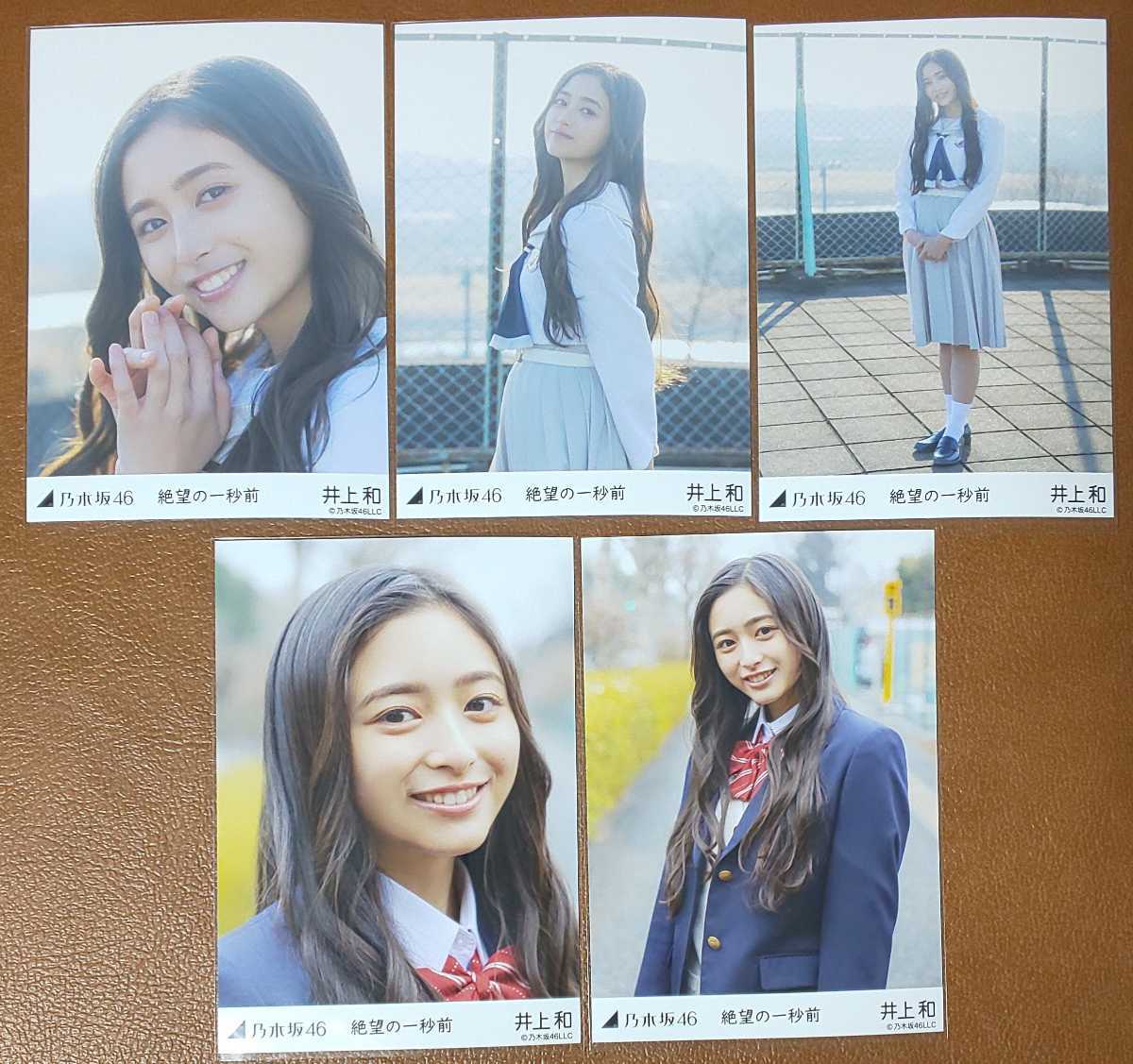 乃木坂46 井上和 絶望の一秒前 Web限定 個別生写真 コンプ
