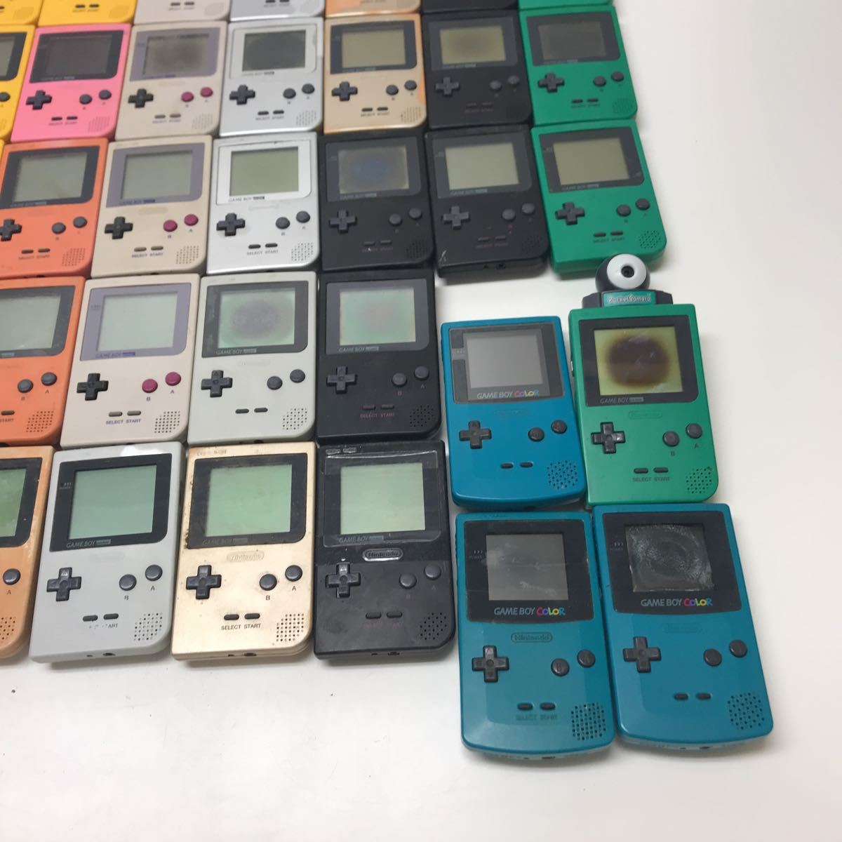 7326☆任天堂 ゲームボーイポケット/任天堂ゲームボーイカラー 50個