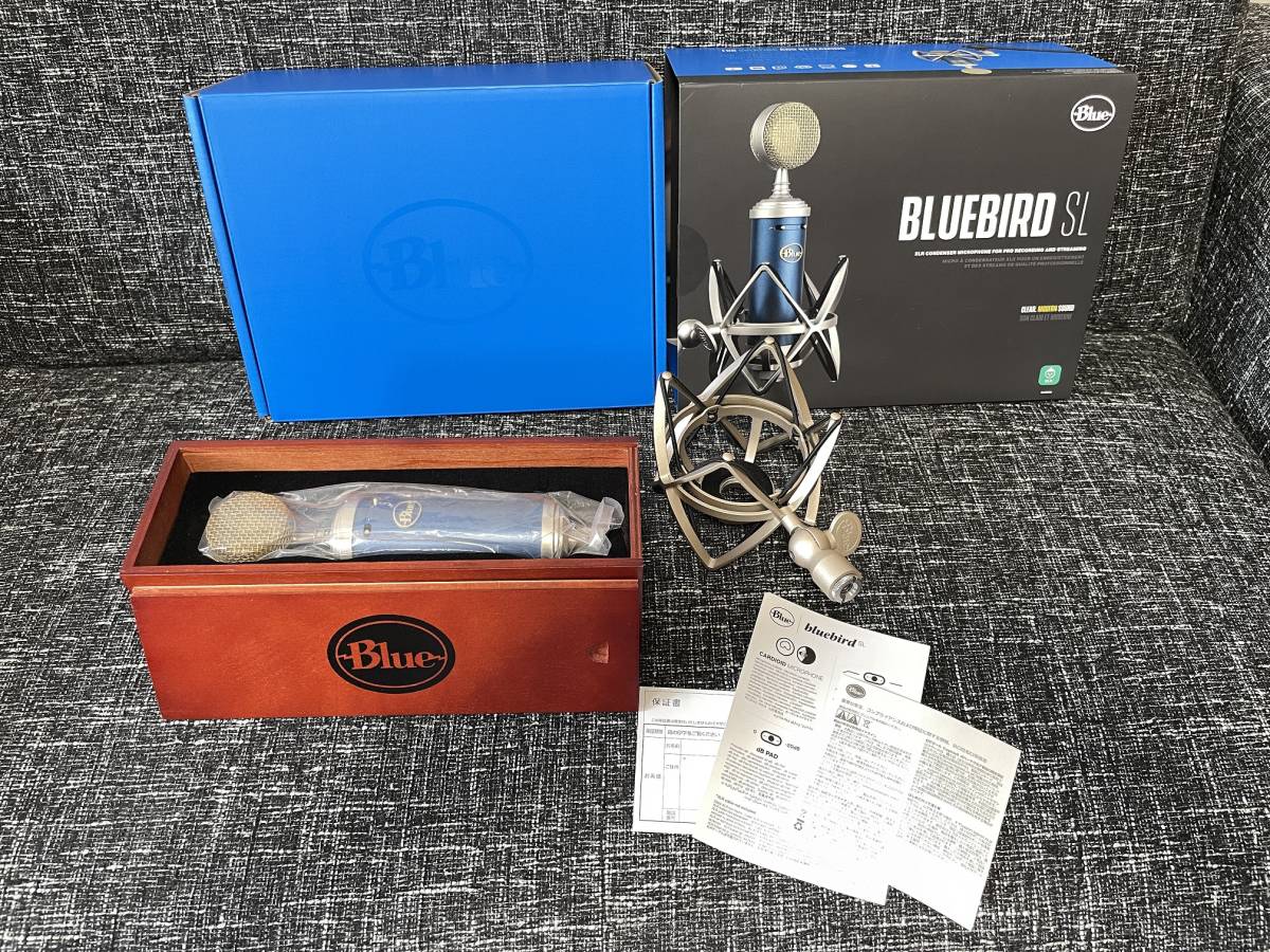 ☆BLUE Bluebird SL ほぼ未使用 コンデンサーマイク マイク ポップ