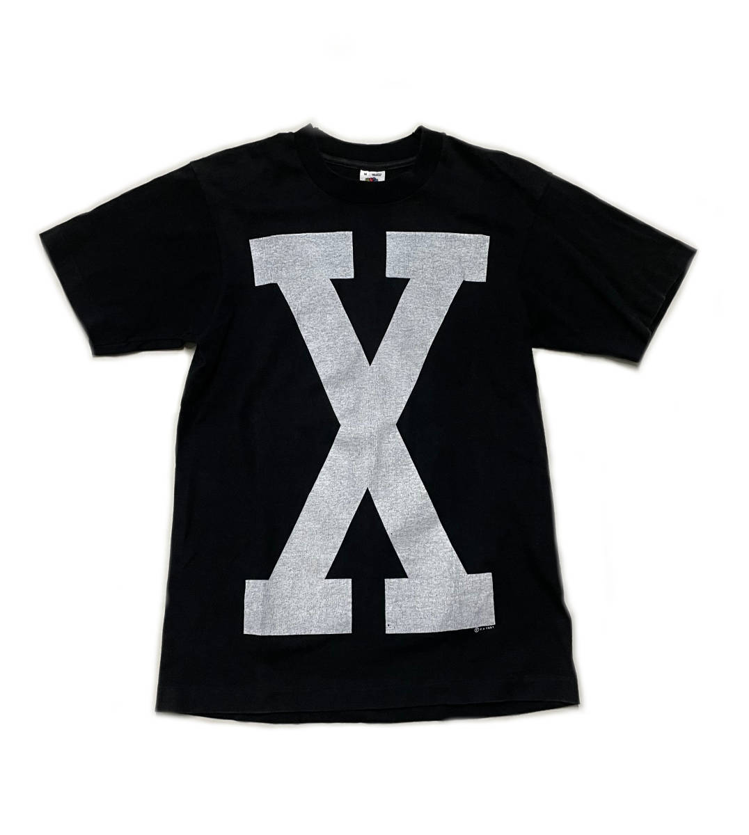 90年代 オリジナル Tシャツ オリジナル マルコムX エックス 両面プリント 黒 コピーライト ブルーツオブザルーム 91年 米国製 シングル