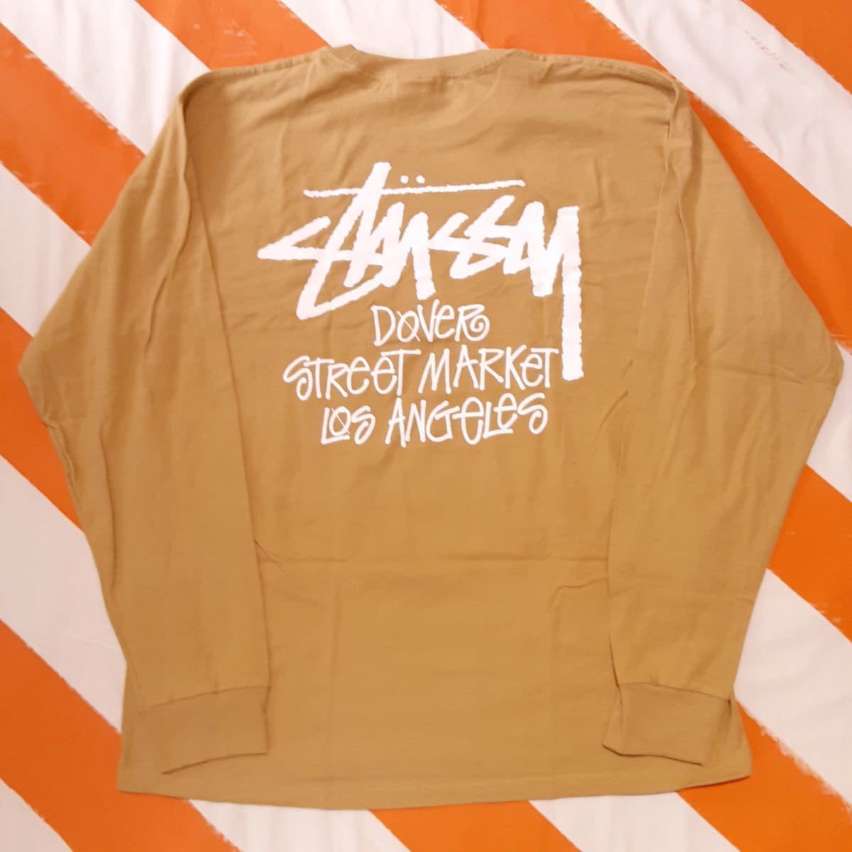 SIZE L STUSSY x DSM LA DOVER STREET MARKET LOS ANGELES L/S TEE