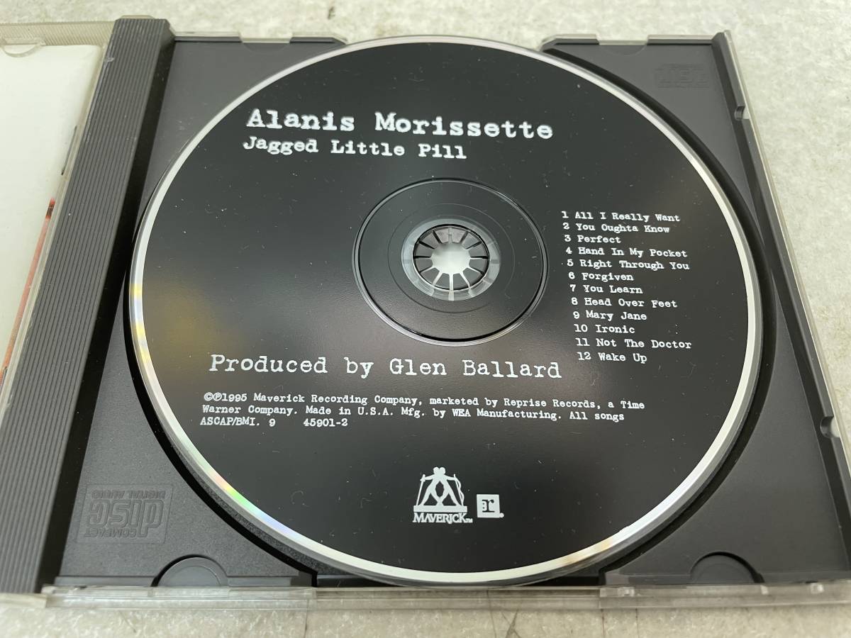 【C-6-5044】　　Alanis Morissette jagged little pill CD 視聴確認済_画像3