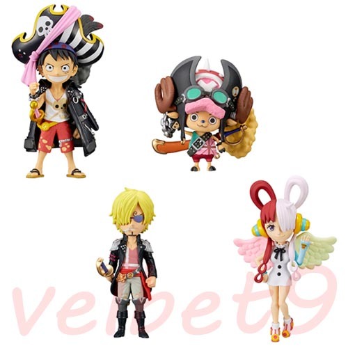 ONE PIECE FILM RED』ワールドコレクタブルフィギュアvol.1 4種セット