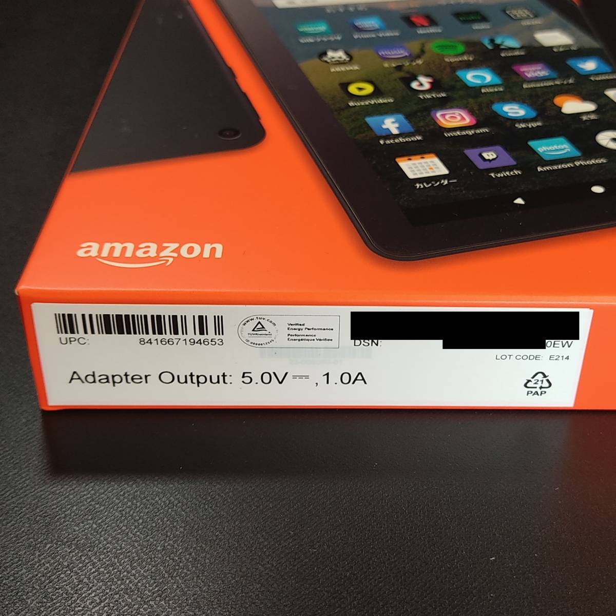 Amazon Fire HD 8 タブレット 64GB ブルー 第10世代