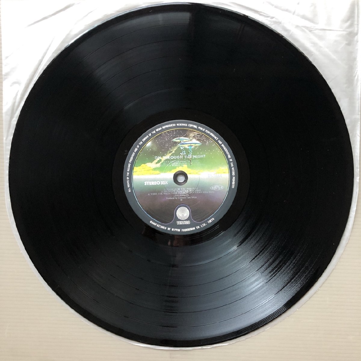 傷なし美盤 デフ・レパード Def Leppard 1980年 LPレコード On Through The Night 国内盤 Joe Elliot Pete Willis Rick Allenの画像8