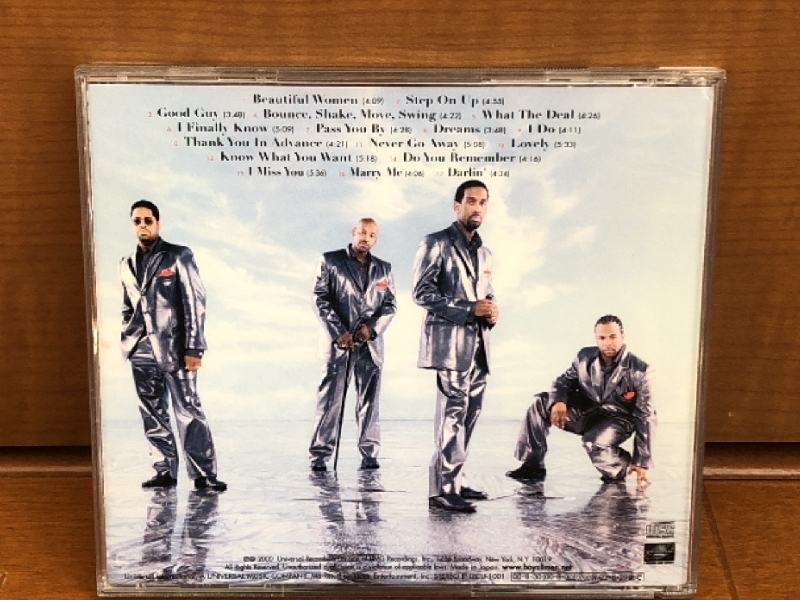 ボーイズ II メン Boyz II Men 2000年 CD ネイサン マイケル ショーン ウォンヤ Nathan, Michael, Shawn, Wanya 国内盤 R&B_画像2