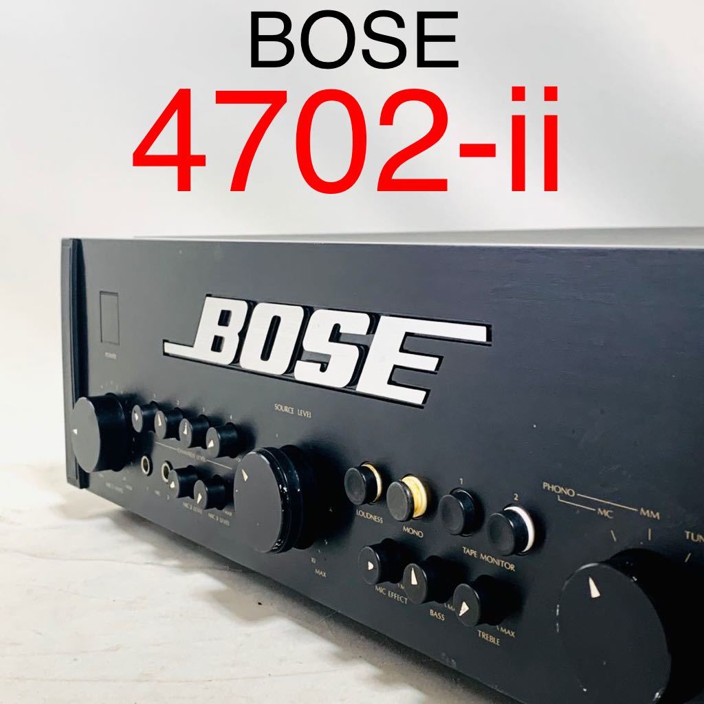 BOSE 4702-2 4チャンネルプリメインアンプオーディオ smcint.com