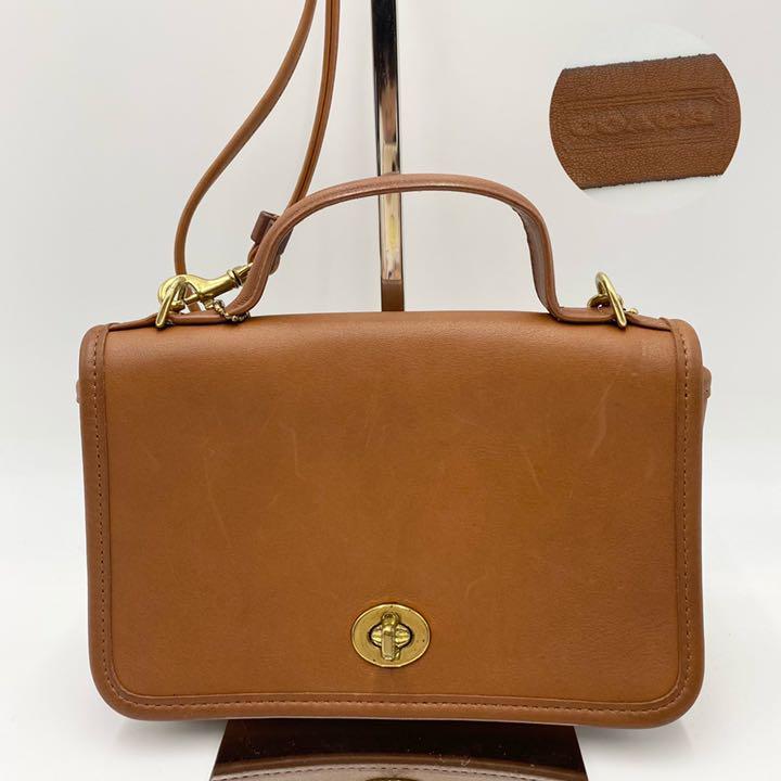 84%OFF!】 COACH オールドコーチ 2WAY ショルダーバッグ ブラウン