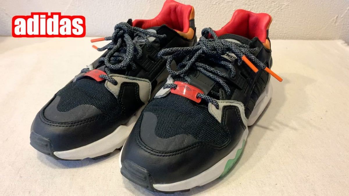adidas アディダス ローカットスニーカー ブラック 23.5㎝