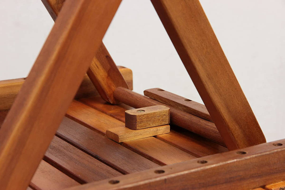 サイドテーブル おしゃれ 木製 折り畳み式 アカシア木材 屋外 ガーデン