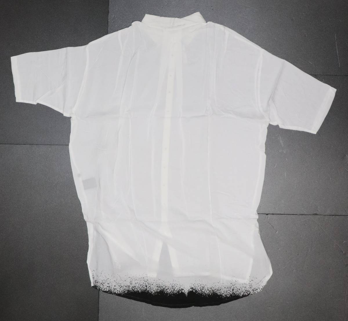 新品 本物 KMRii Discharged Rayon Lazy Shirt / AL02 シャツ 2001-SH01C/AL02 3 ケムリ 6333_画像4