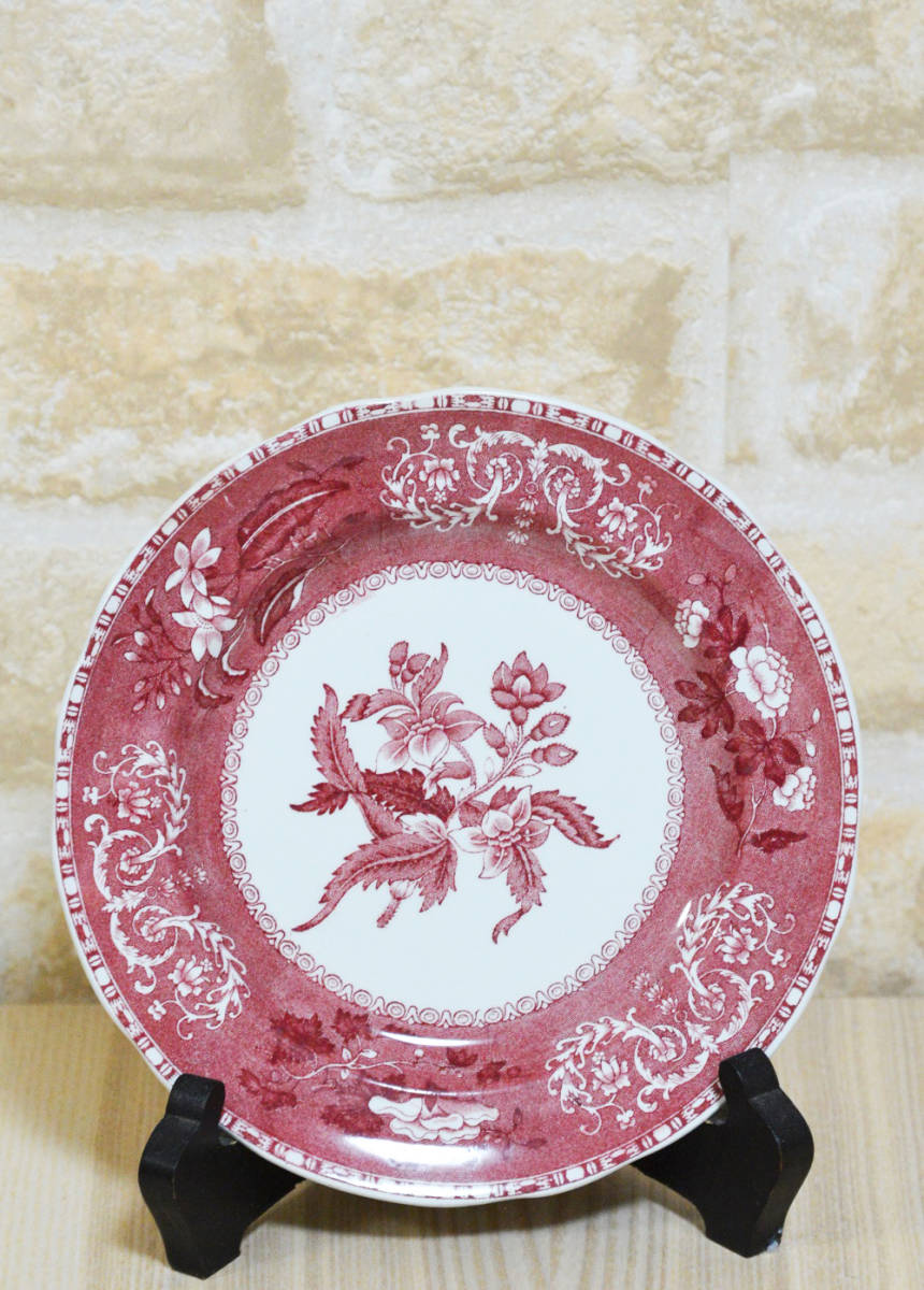 レア☆ Spode 1890年代コープランド時代 ピンクカミラ Pink レア☆ Spode 1890年代コープランド時代 ピンクカミラ Pink