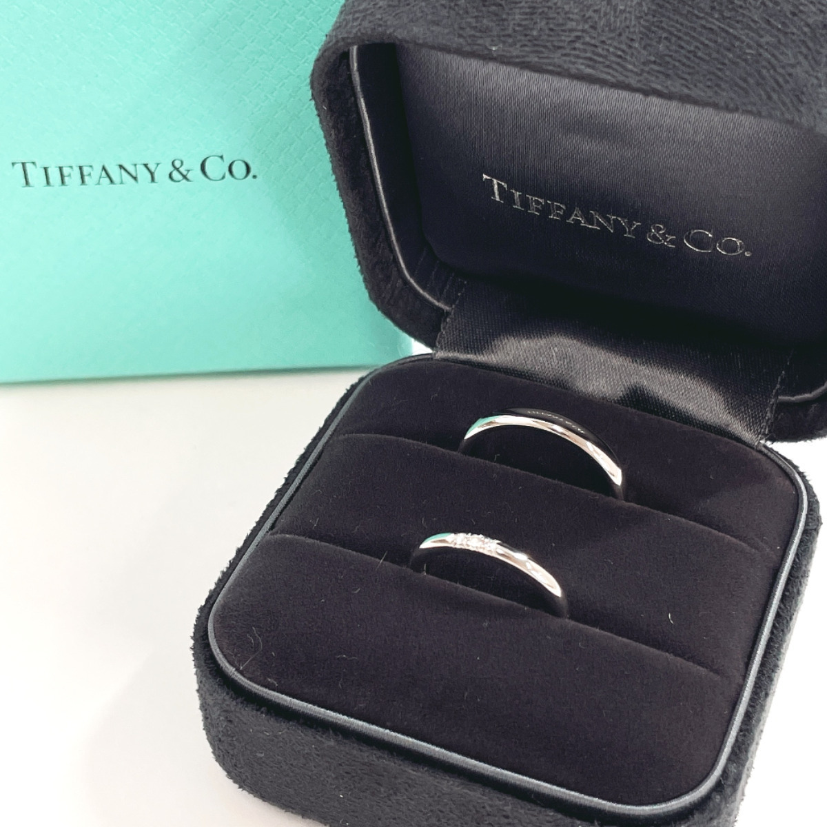 ☆5号☆ ティファニー TIFFANY&Co. リング・指輪 ペアリング 結婚指輪