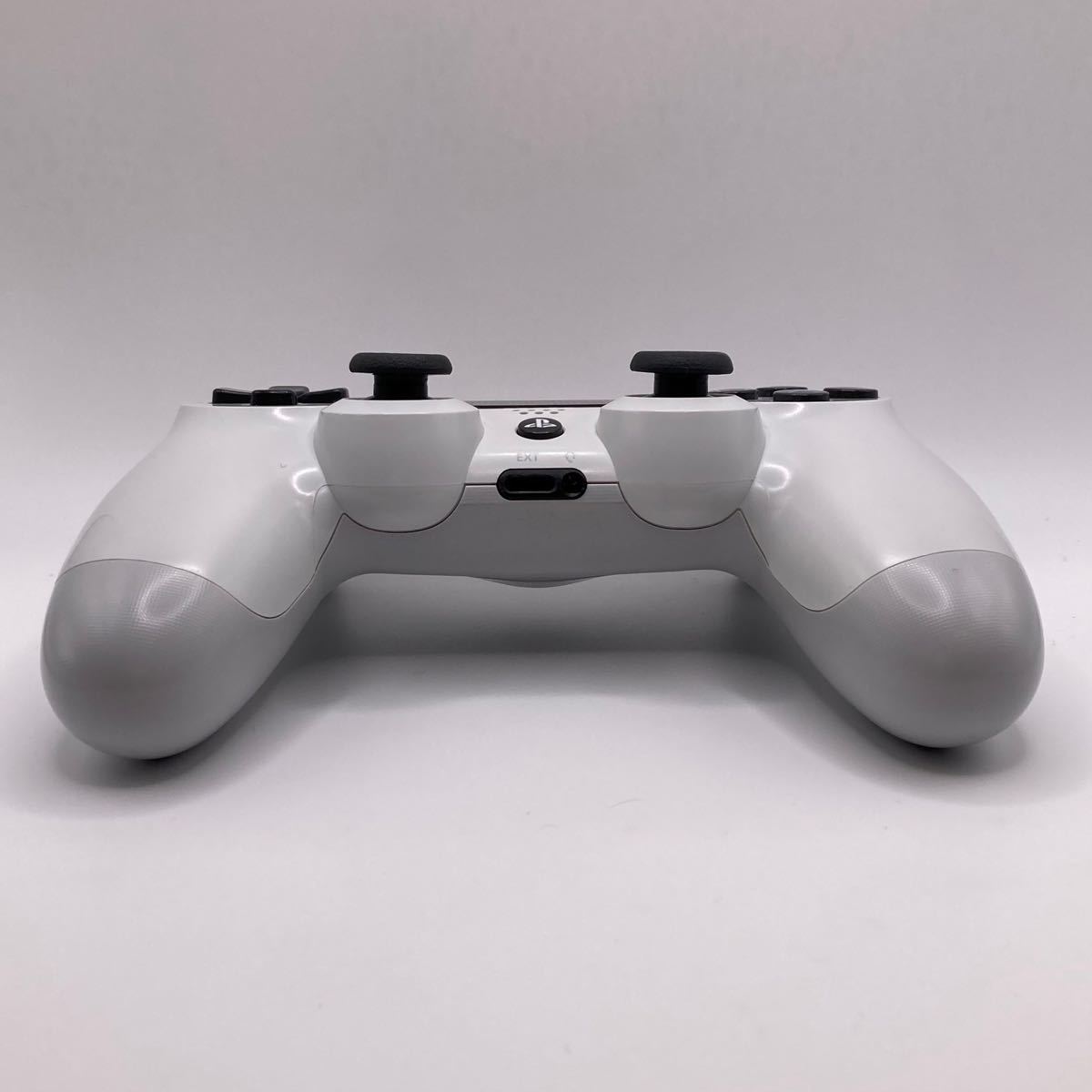 PS4コントローラー　純正品　分解清掃・メンテナンス済み　グレイシャーホワイト DUALSHOCK4 80