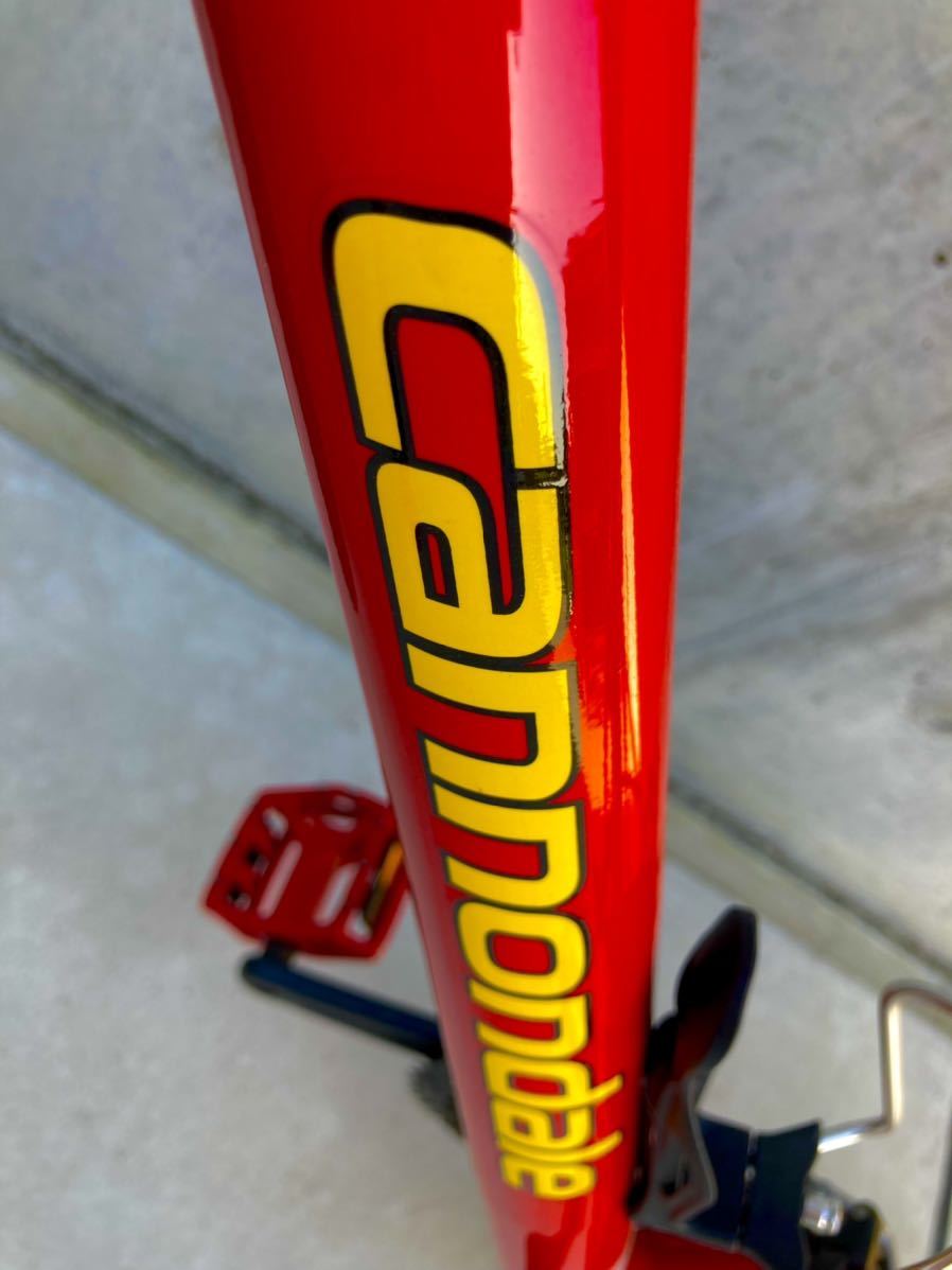 [2000 year about manufacture beautiful goods * rare ]Viper Red Cannondale F800 Lefty Cannondale 