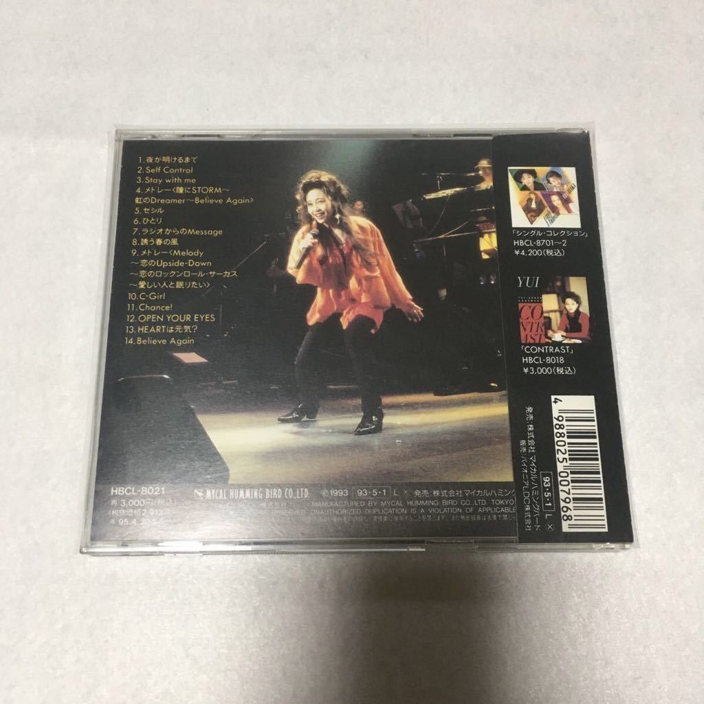 新しいコレクション 帯付CD 浅香 唯 - Anniversary 2824 1993年 ライブ 