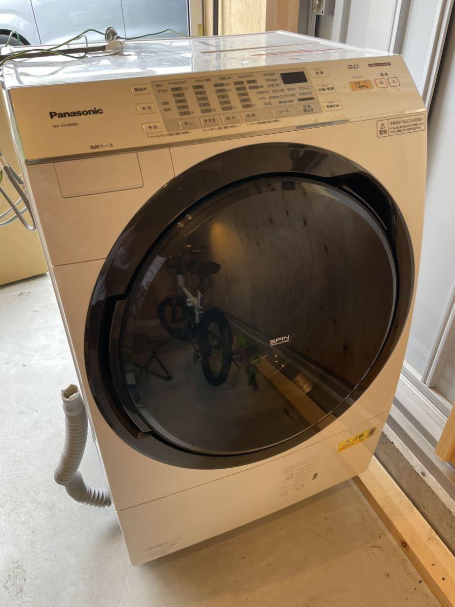 Panasonic パナソニック ドラム式 洗濯乾燥機 NA-VX3600L 9.0kg/6.0kg
