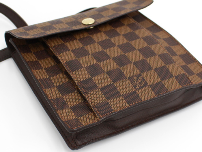 LOUIS VUITTON ピムリコ ショルダーバッグ ダミエ エベヌ N45272