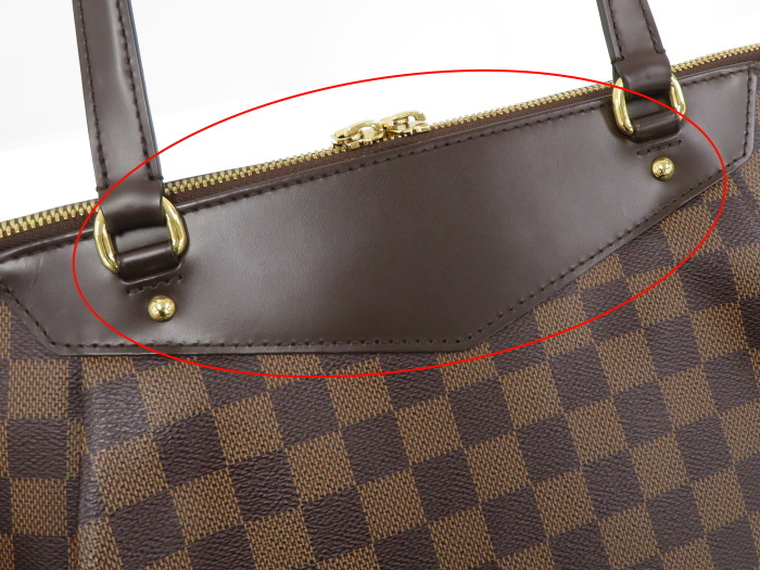LOUIS VUITTON ウェストミンスターGM ショルダーバッグ ダミエ エベヌ
