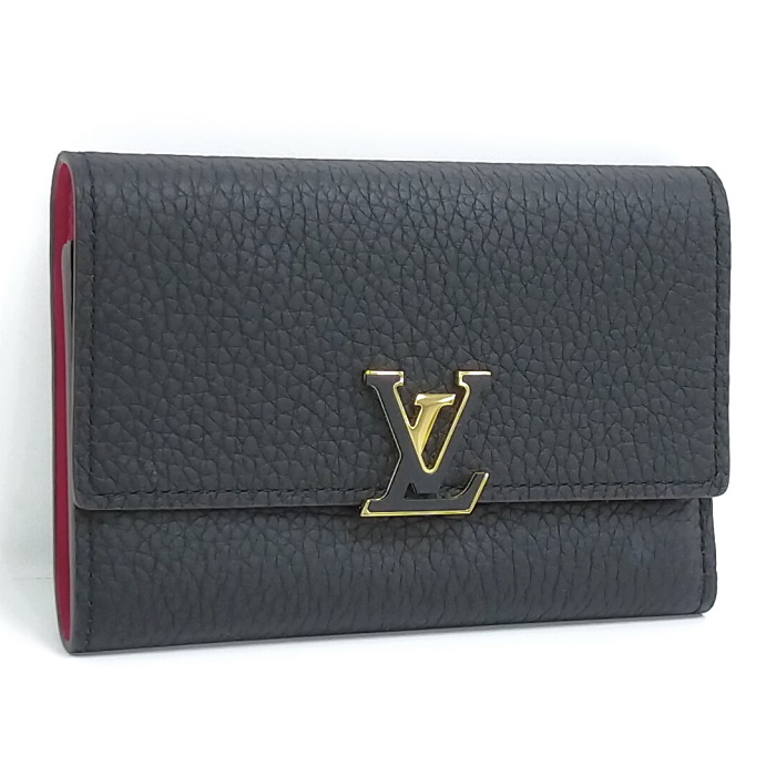 LOUIS VUITTON ポルトフォイユカプシーヌコンパクト 三つ折り財布