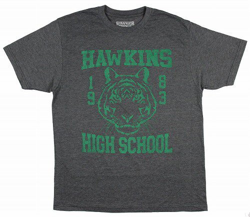 □ ストレンジャー・シングス □ 公式"Hawkins High School" Tシャツ