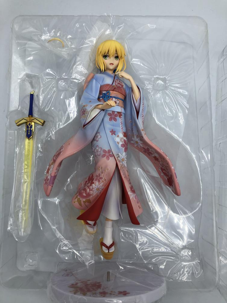 中古】開封)セイバー 晴着ver.1/7スケール「Fate/staynight」 中古】開封)セイバー 晴着ver.1/7スケール「Fate/staynight」