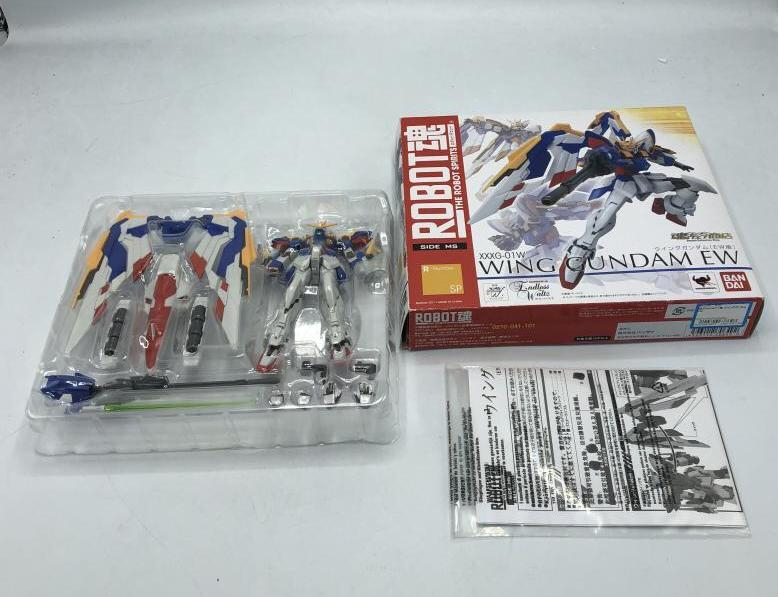 【中古】ＢＡＮＤＡＩ バンダイ ＲＯＢＯＴ魂 ウイングガンダムＥＷ 開封品 ガンダムＷ_画像3