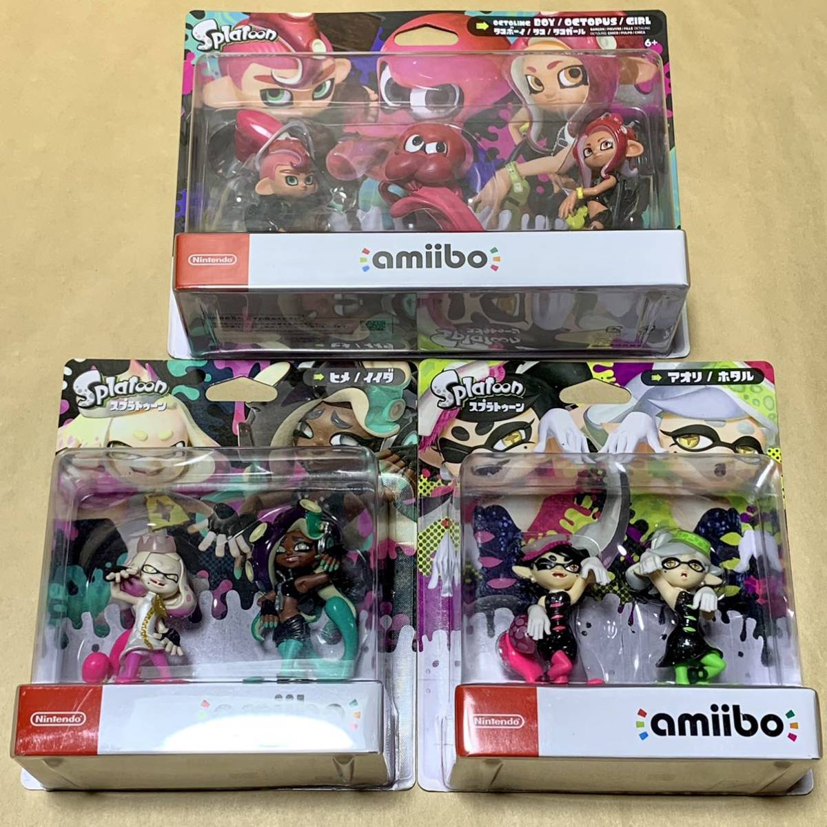 ヤフオク! - 【新品未開封】スプラトゥーン amiibo シオカラ