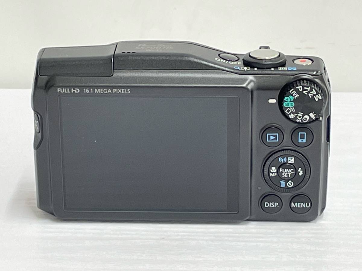 【48154】美品 Canon PowerShot SX700 HS ブラック デジタルカメラ デジカメ カメラ 現状品_画像3