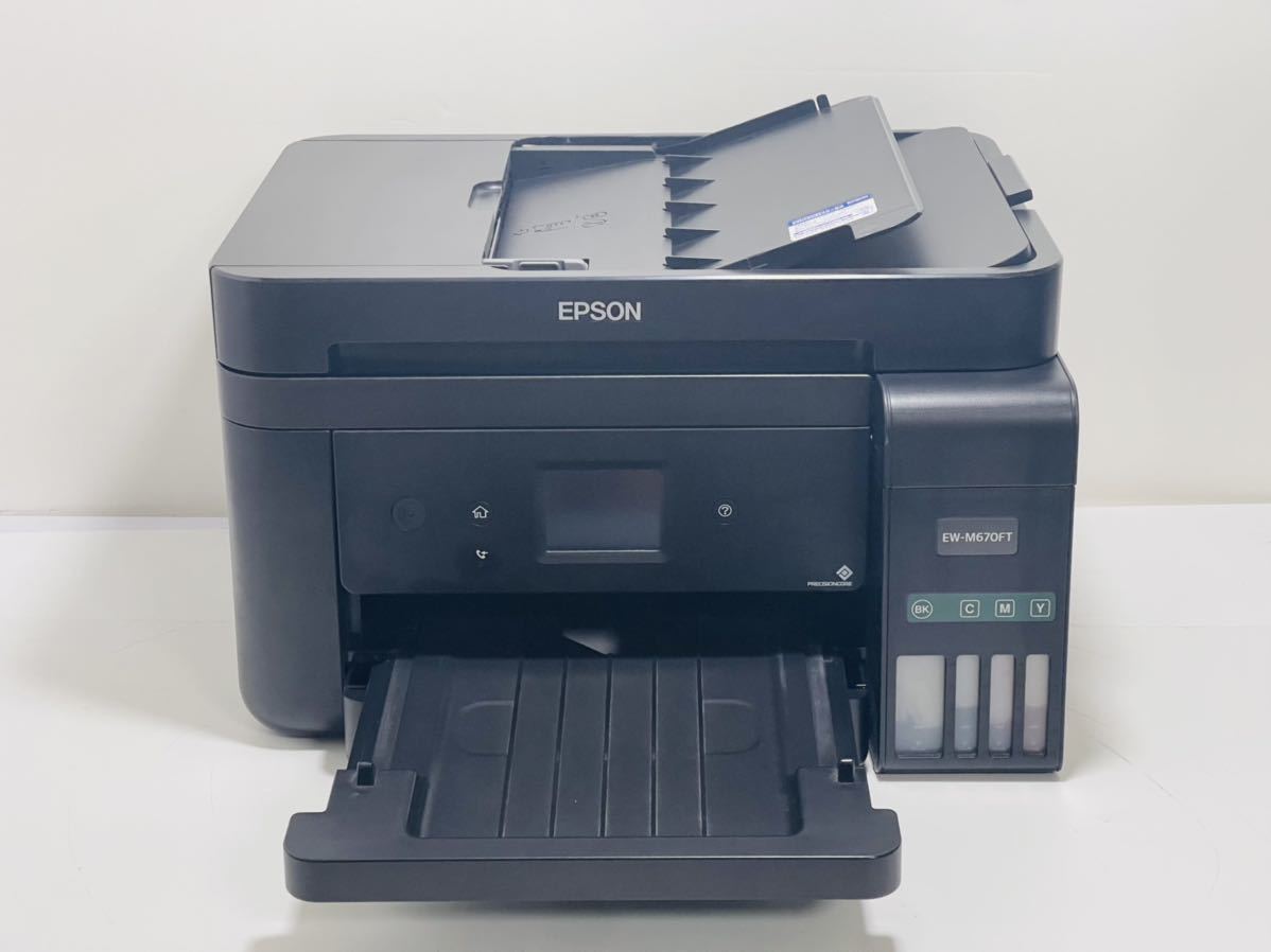 EPSON エプソン エコタンク搭載モデル A4インクジェット複合機 EW-M670FT 動作確認済み 印刷枚数54275枚 管理番号08051