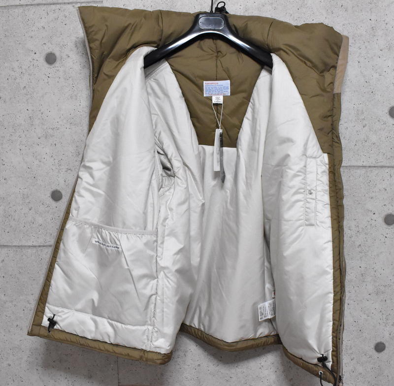 【即決】新品 nanamica Insulation Jacket XL SUAF194 カーキベージュ ナナミカ インサレーションジャケット_画像4