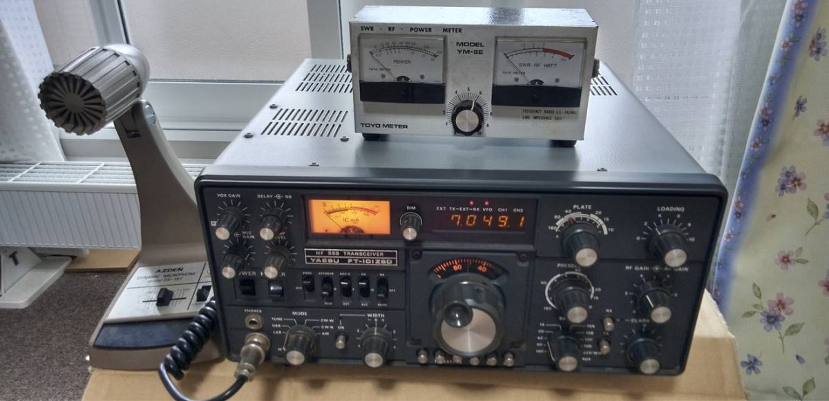 八重洲 HFトランシーバー FT-101ZSD 完動品 美品 未使用 | www